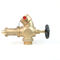 Natural Or Painted Brass / Bronze 2.5" Port Size Hydraulic Power